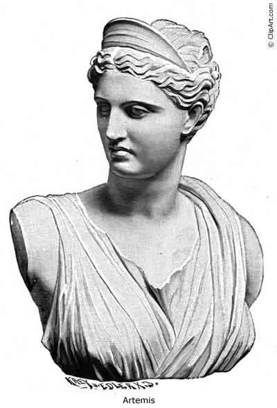 pictures of artemis greek goddess. of the Greek god Artemis